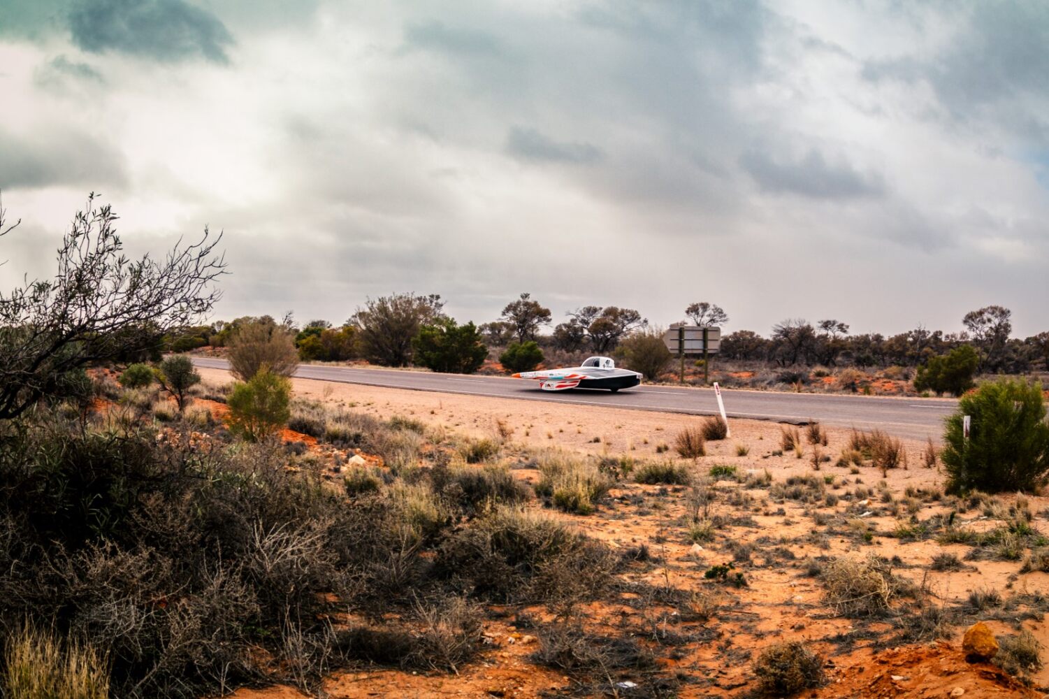 SC4 in storm conditions